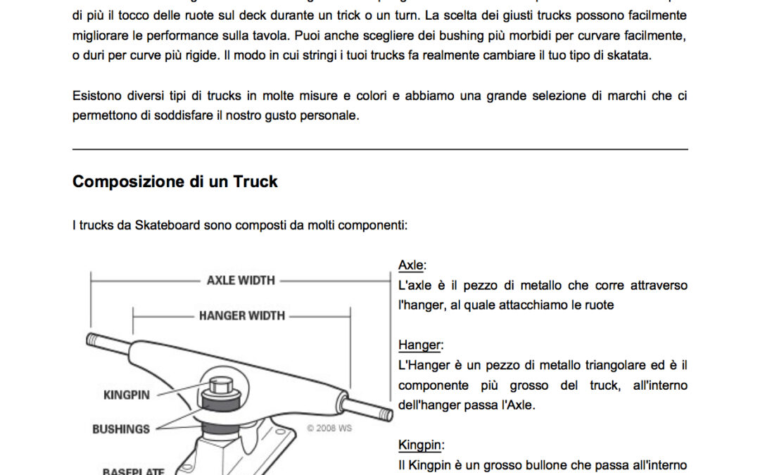 Skateboard Truck