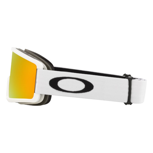 Maschera Neve Oakley Target Line M Matte White/Fire Iridium - immagine 2