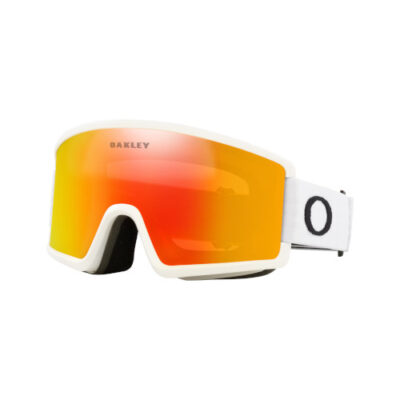 Maschera Neve Oakley Target Line M Matte White/Fire Iridium