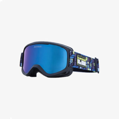 Maschera Neve Quiksilver Boy Little Grom 3D Check/Clux Ml Blue S3
