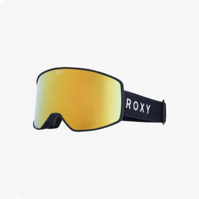 Maschera Neve Roxy Storm Black/Clux Ml Pink Gold S3