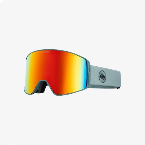 Maschera Neve Quiksilver Storm MG Dark Ivy/Clux Ml Red S3