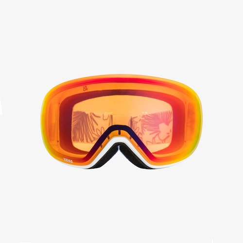 Maschera Neve Roxy POPSCREEN Pansy Pansy/Clux ML Orange S3 - immagine 2