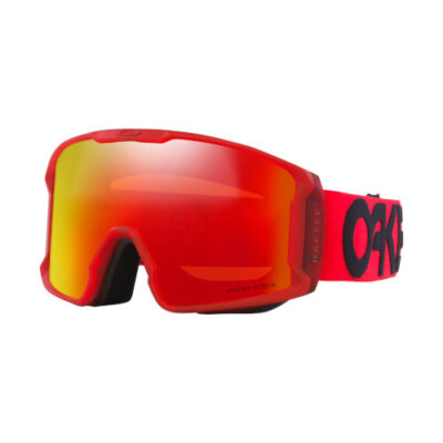 Maschera Neve Oakley Line Miner L Matte Redline/Prizm Snow Torch Iridium