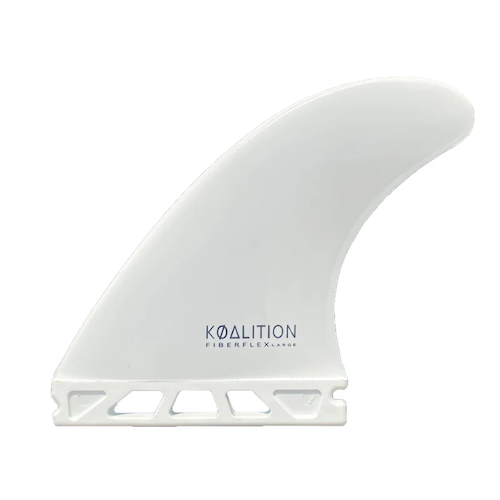 Pinne Surf Koalition Fiberflex Thruster Attacco Futures White