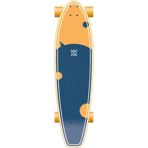 Longboard Flying Wheels Tropical 35" - immagine 3
