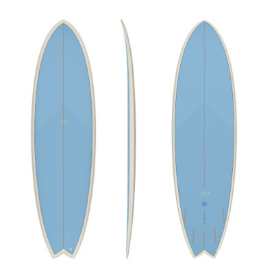 Surf Torq TET 6.3" Fish Legacy Mako Blue